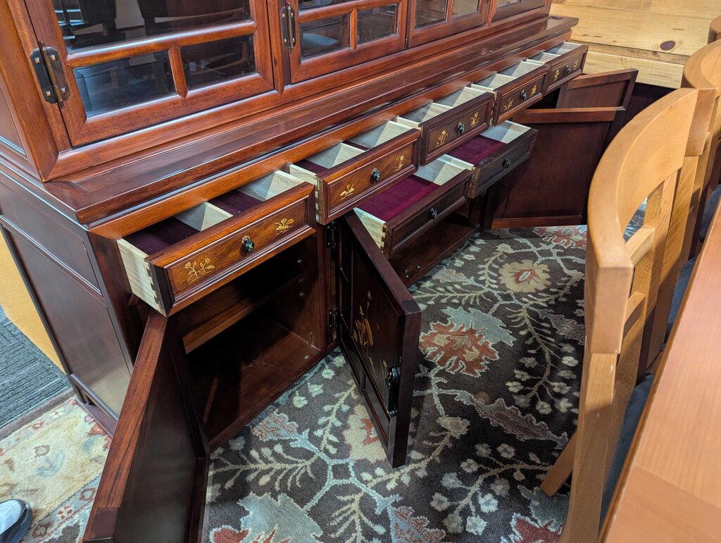 Stunning Rosewood China Cabinet