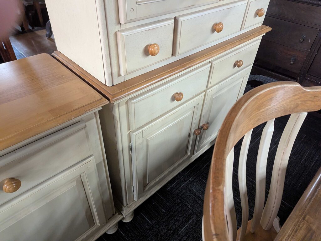 Country Style China Cabinet