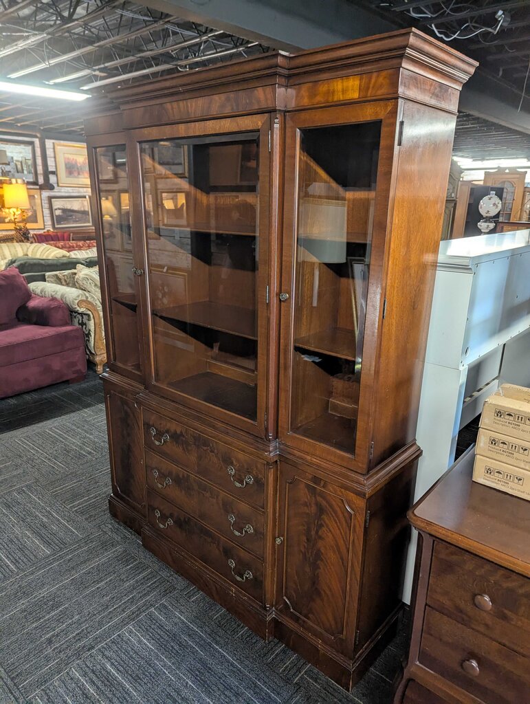 Vintage Mahogany Breakfront