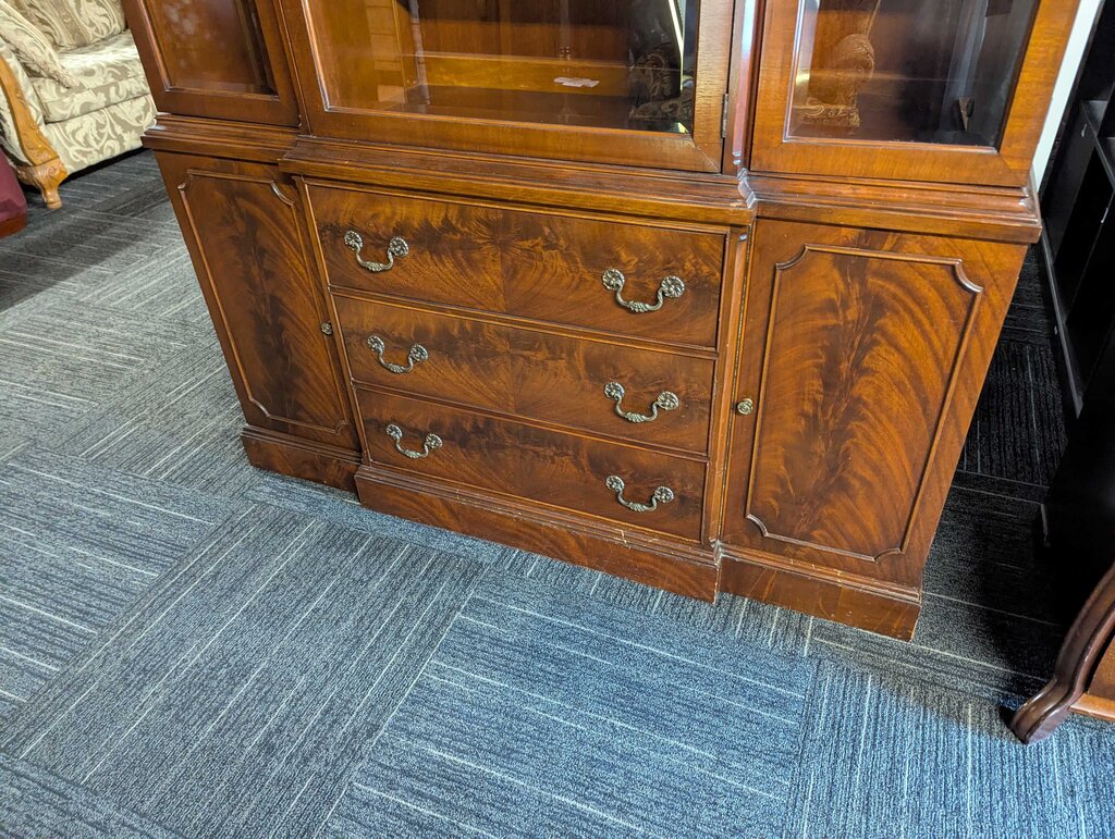 Vintage Mahogany Breakfront