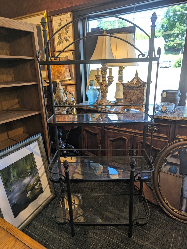 Metal Four Tier Bakers Rack