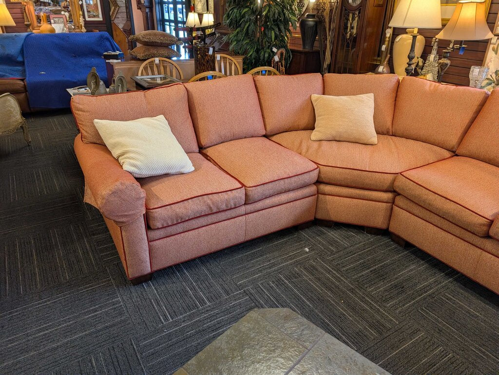 Modern Drexel Heritage Down Filled Sectional Sofa