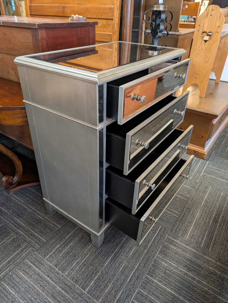 Modern Mirrored Chest