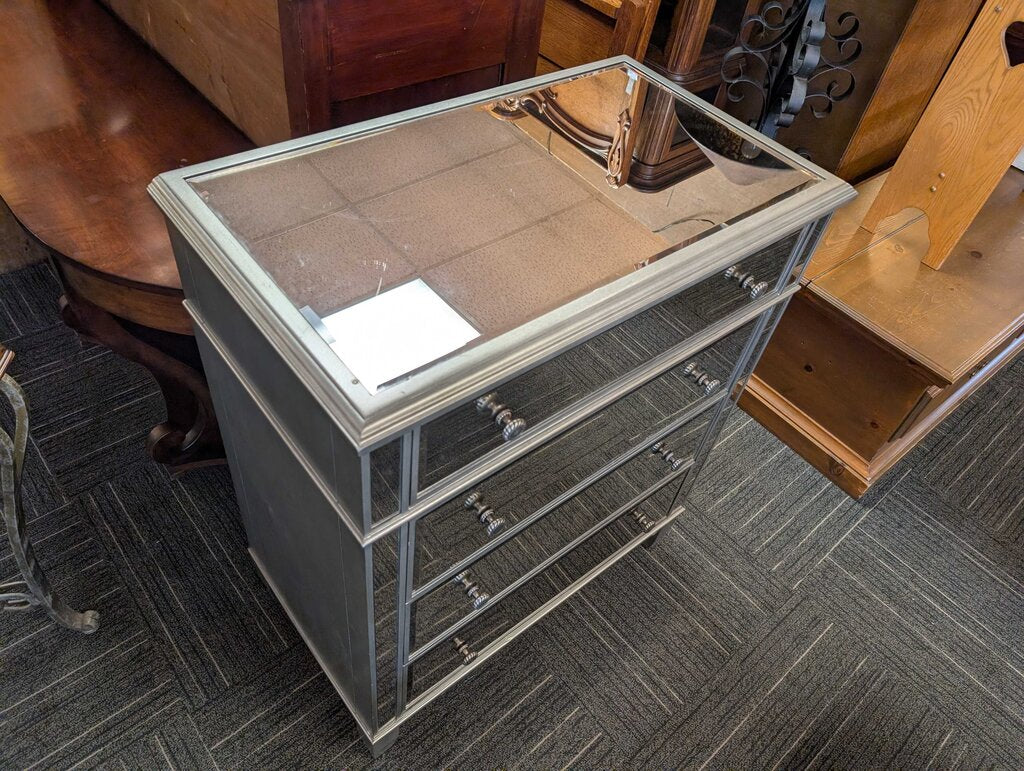 Modern Mirrored Chest