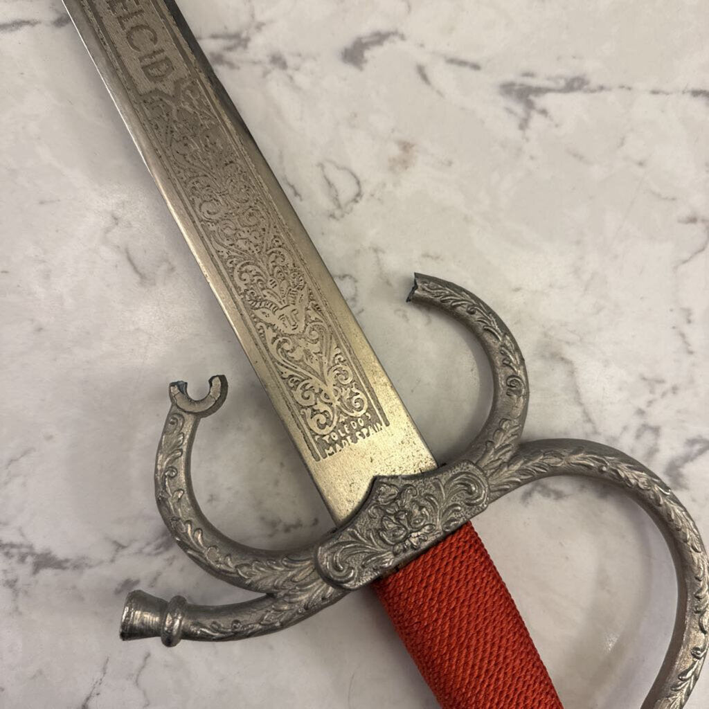 Spanish Rapier Sword Engraved