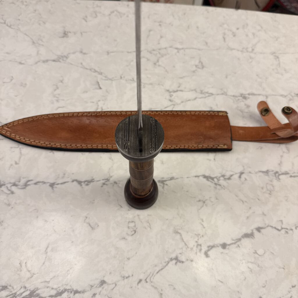 Damascus Gladiator Sword With Sheath