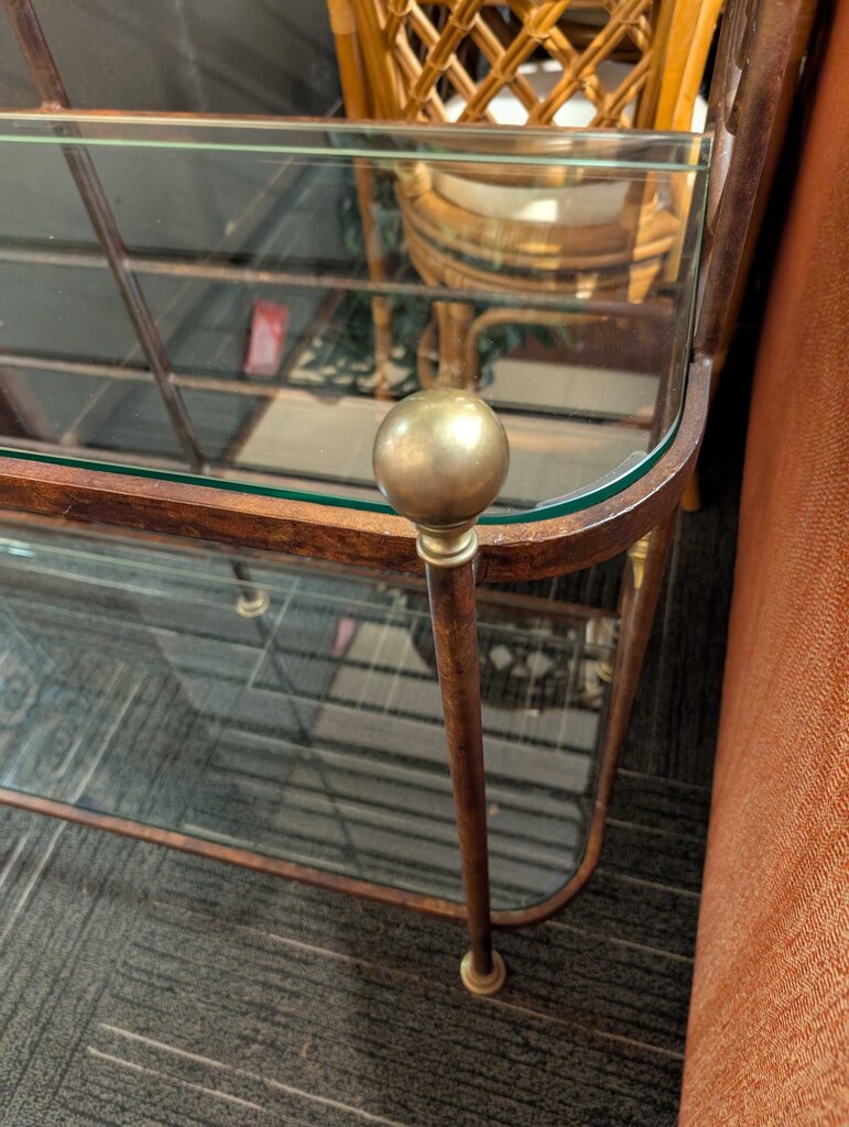 Designer Wrought Iron Bakers Rack