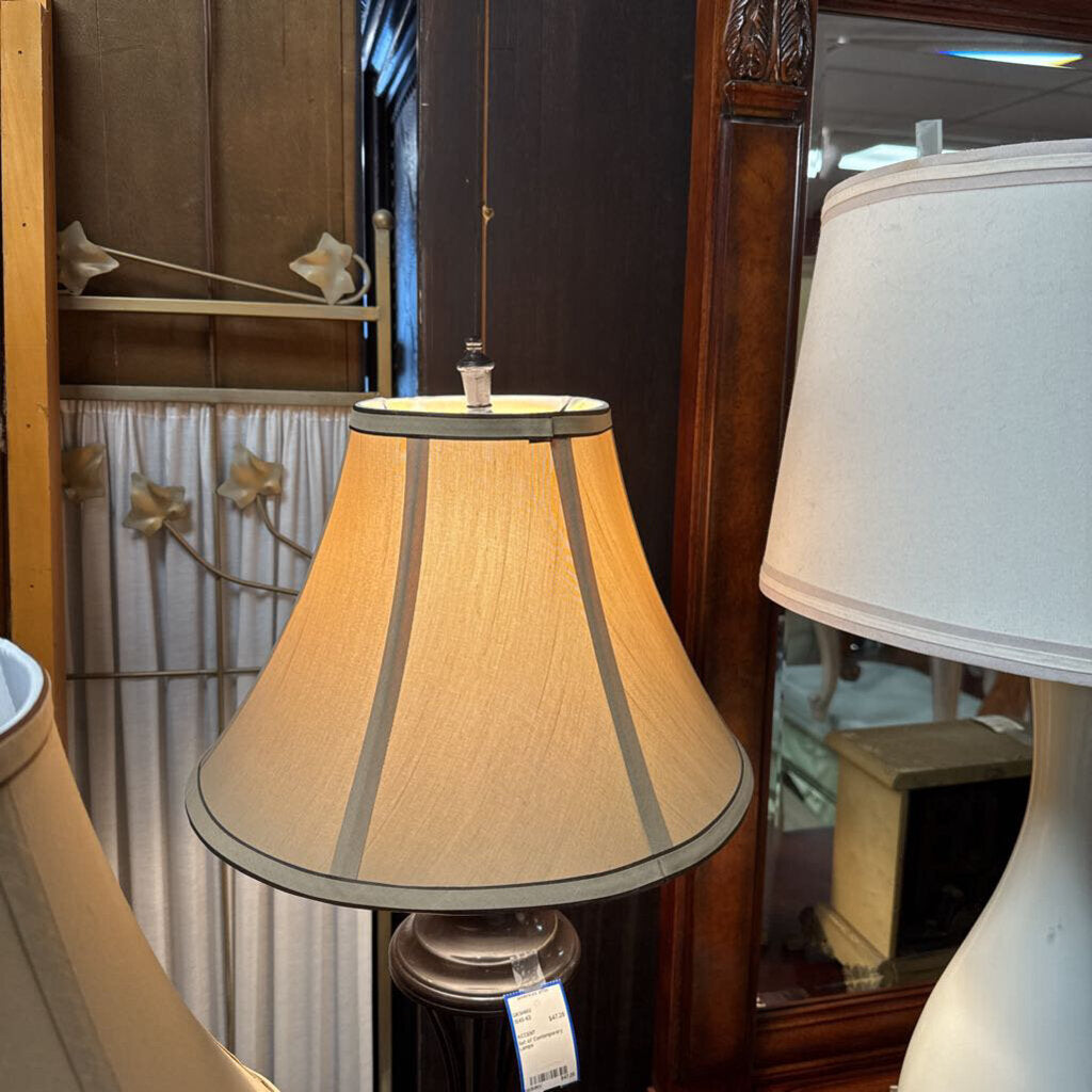 Set of Contemporary Lamps