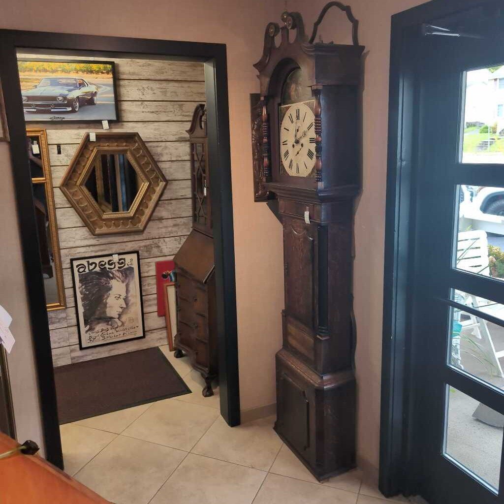 19th Century English Grandfather Clock (As Is)