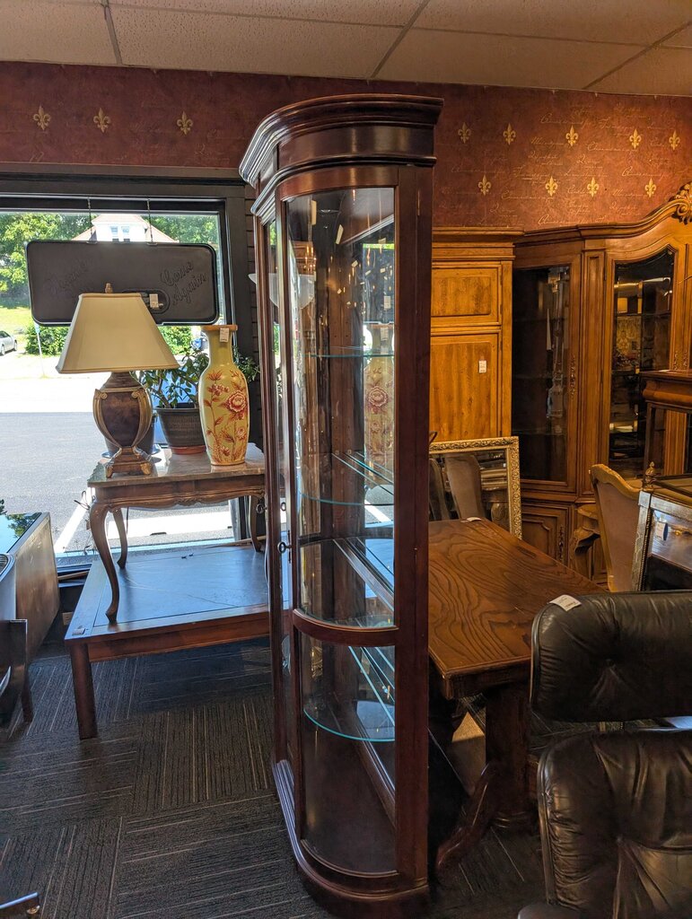 Cherry Curio Cabinet