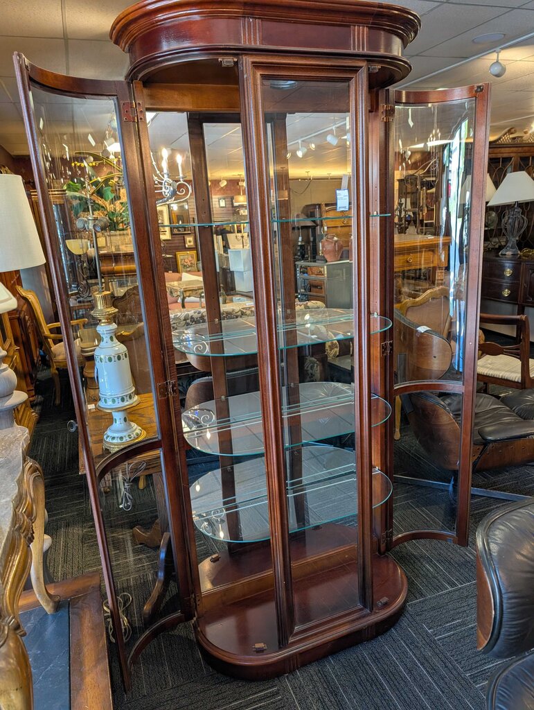 Cherry Curio Cabinet