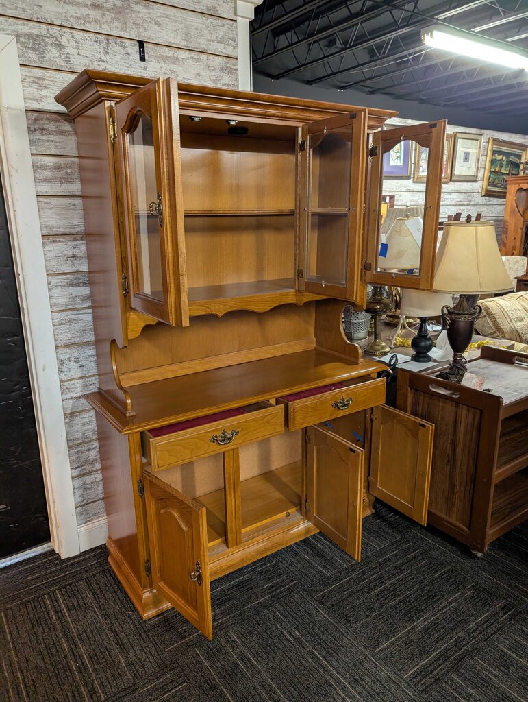 Oak China Cabinet