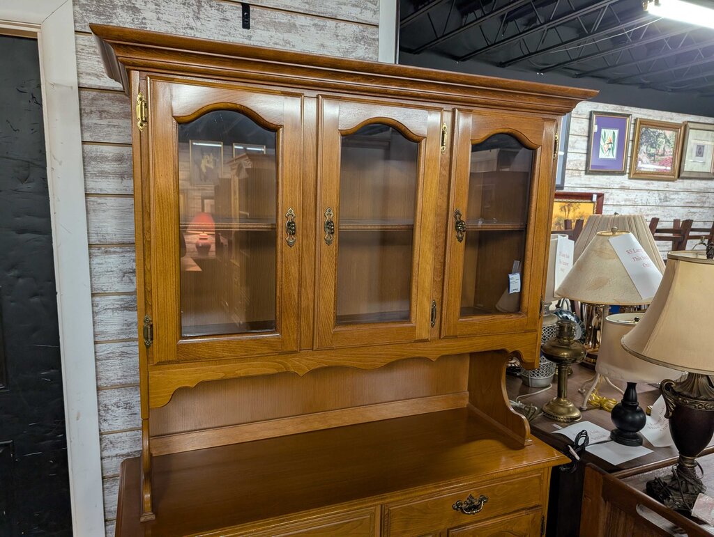 Oak China Cabinet
