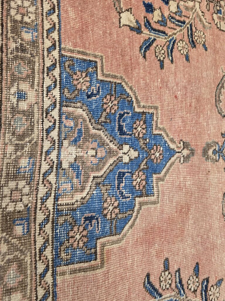 Antique Revival Hand Woven Flat Weave Wool Kerman Revival Rug 12'8" by 9'2"
