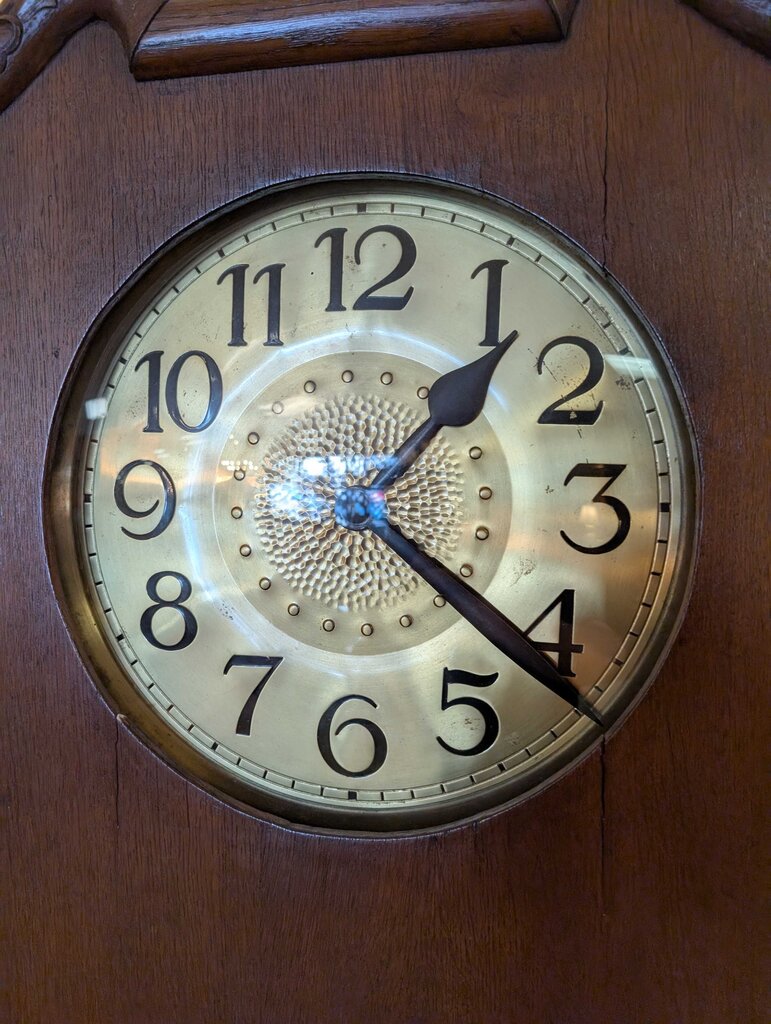 Oak Antique Tall Case Clock