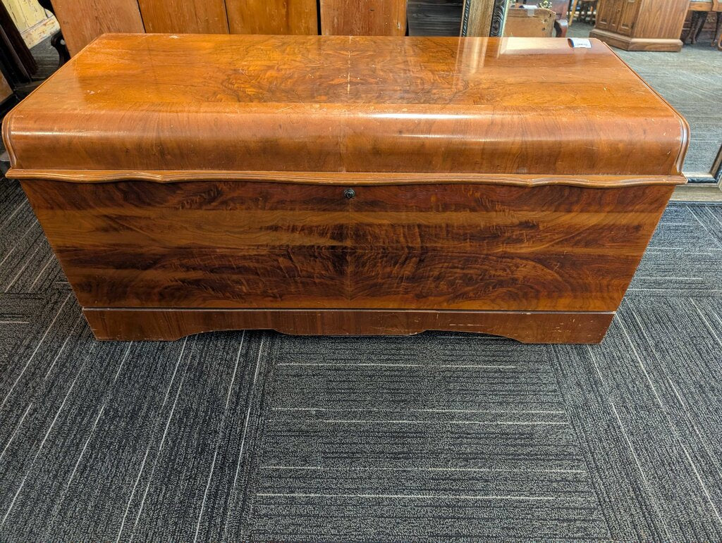 Waterfall Cedar Chest Circa 1930
