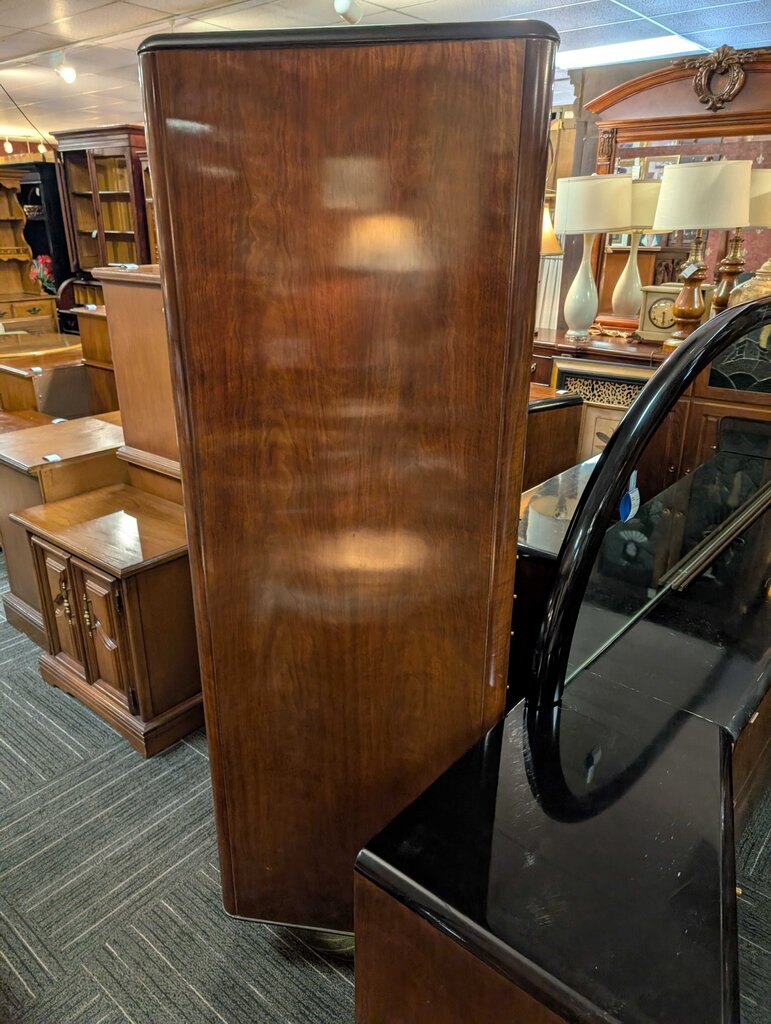 Vintage Spinning Two Sided Storage Cabinet by Drexel