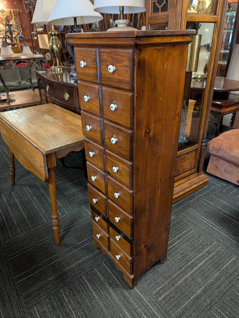 Vintage Pine Lingerie Chest
