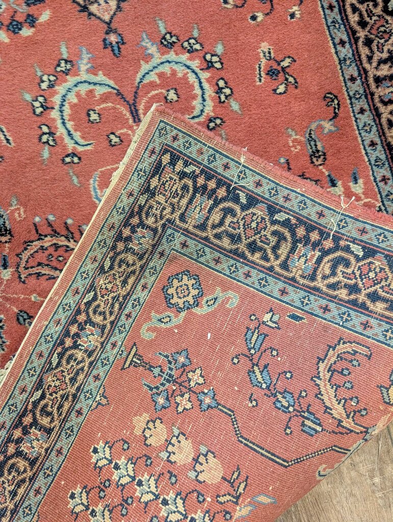Hand Woven Wool Sarouk Persian Runner