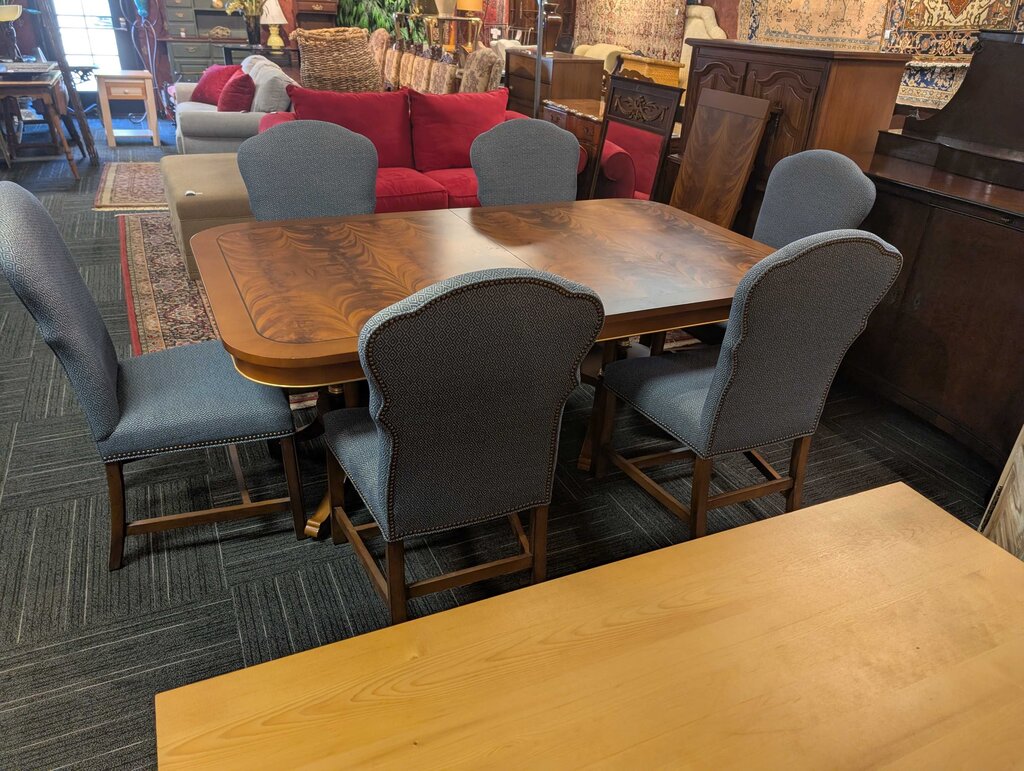 Boilier By Deca Home Table With Six Century Chairs