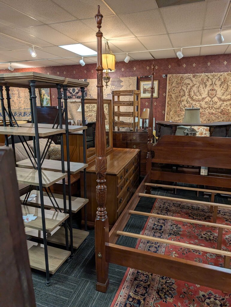 Solid Cherry Ethan Allen King Size Bed
