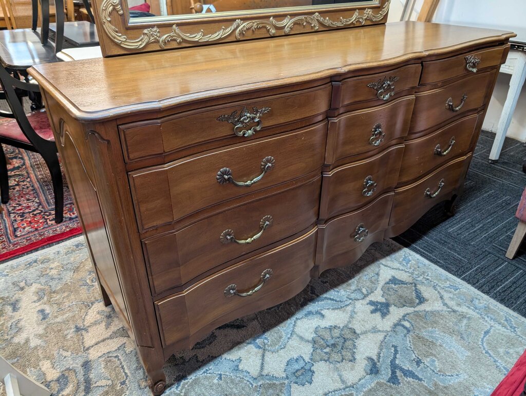 French Dresser With Mirror By Davis Cabinet Company