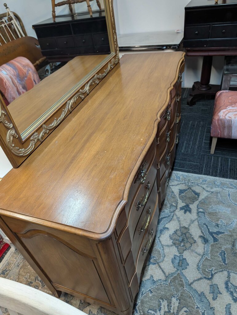 French Dresser With Mirror By Davis Cabinet Company