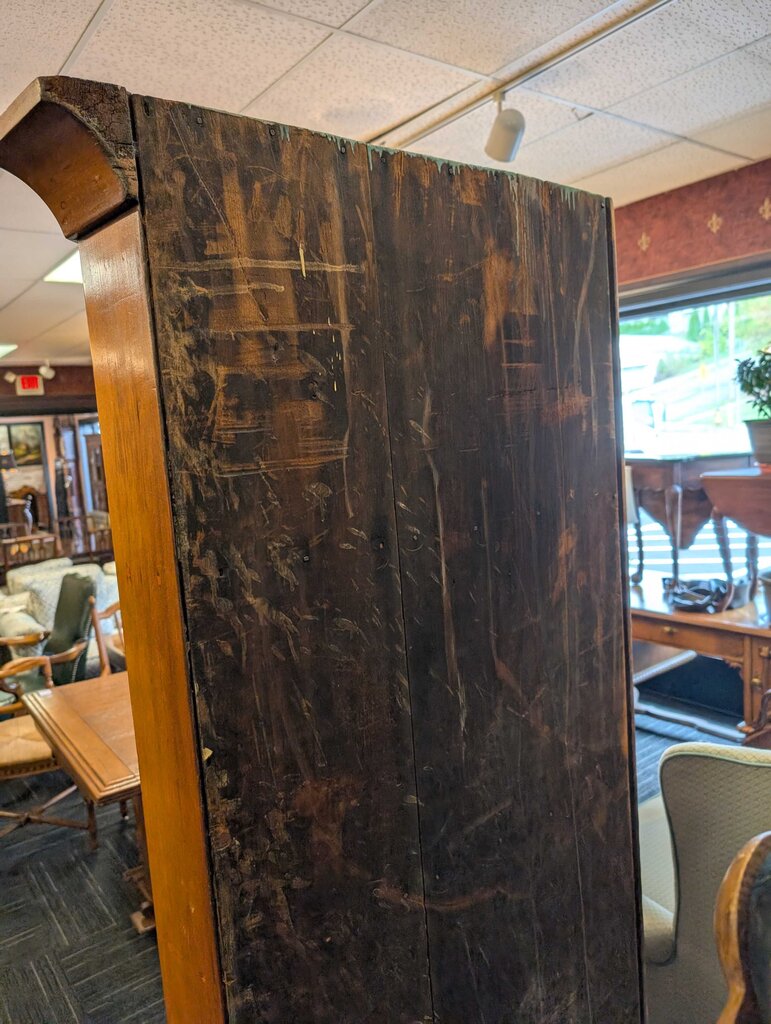 Primitive Four Door Corner Cupboard