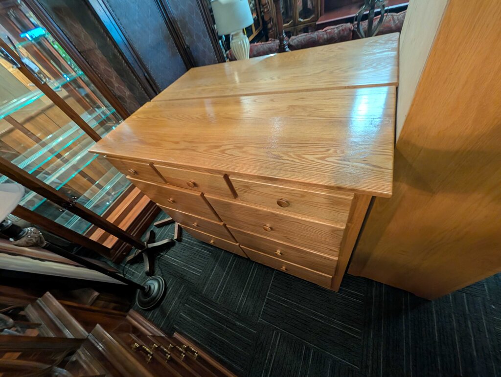 Solid Oak Mule Chest