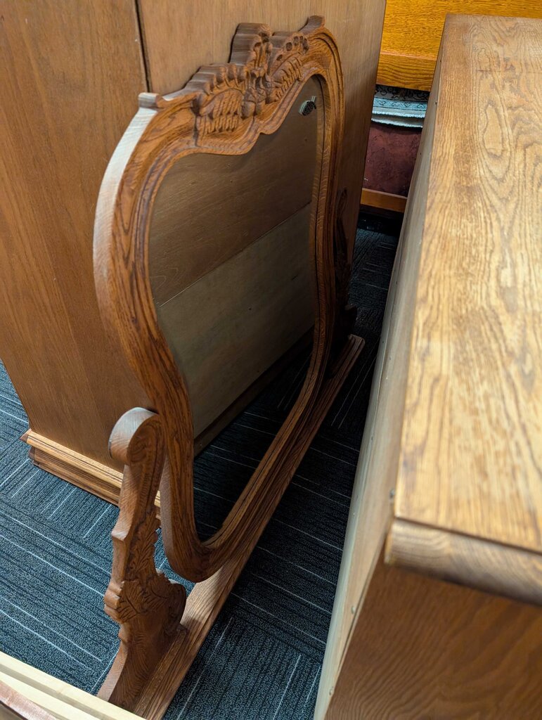 Oak Dresser With Mirror By Oakwood Interiors