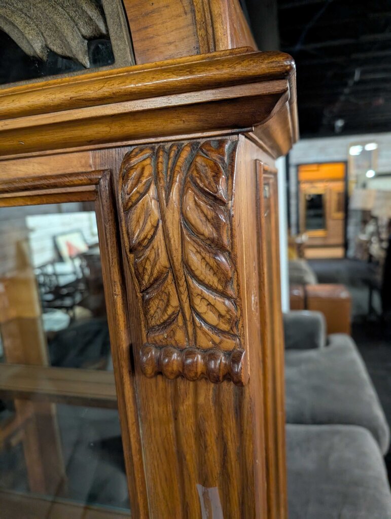 Oak Curio Cabinet