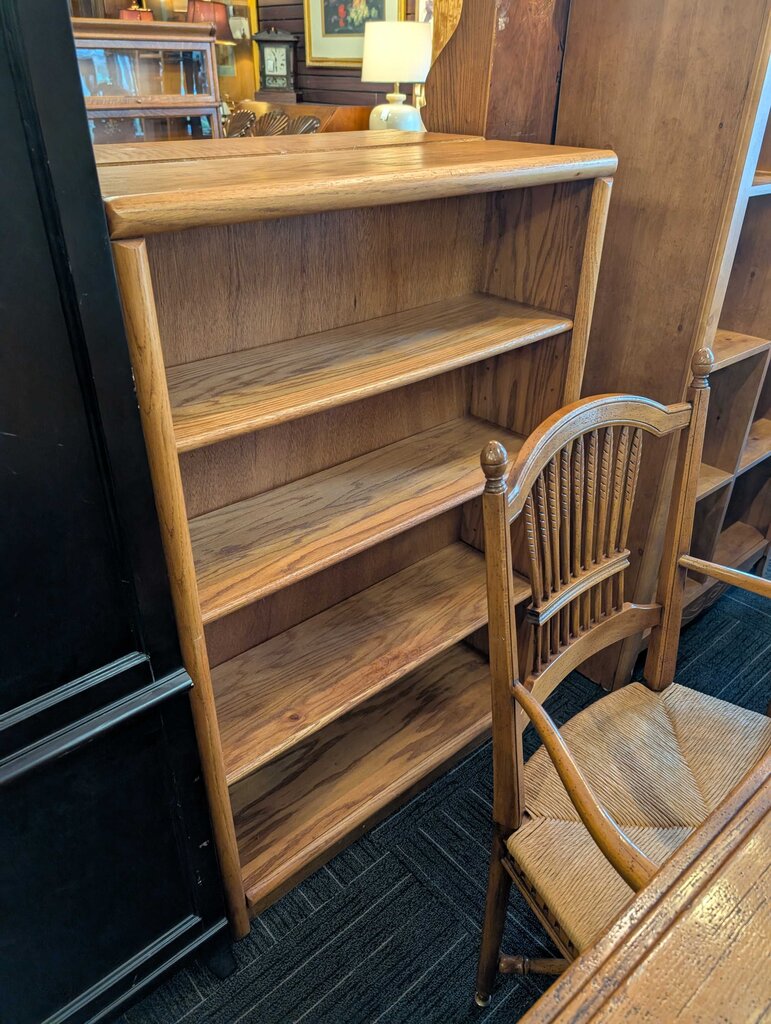Oak Finish Bookshelf