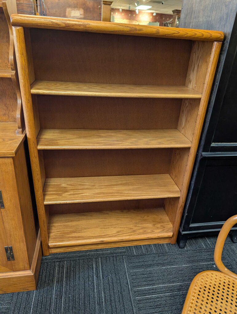 Oak Finish Bookshelf