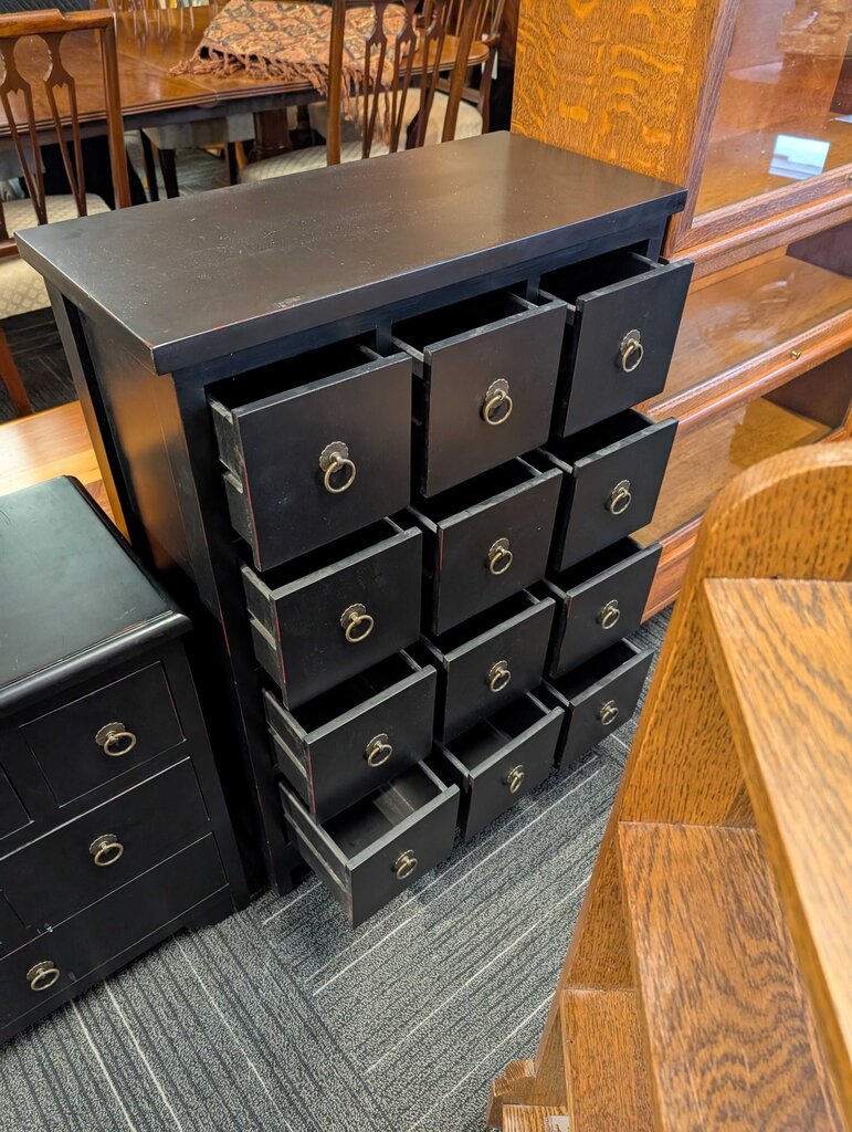 Twelve Drawer Entry Stand
