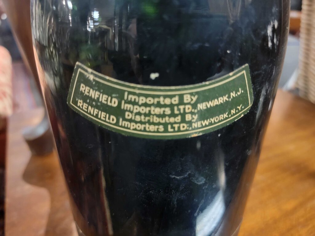Large Vintage Champagne Bottle
