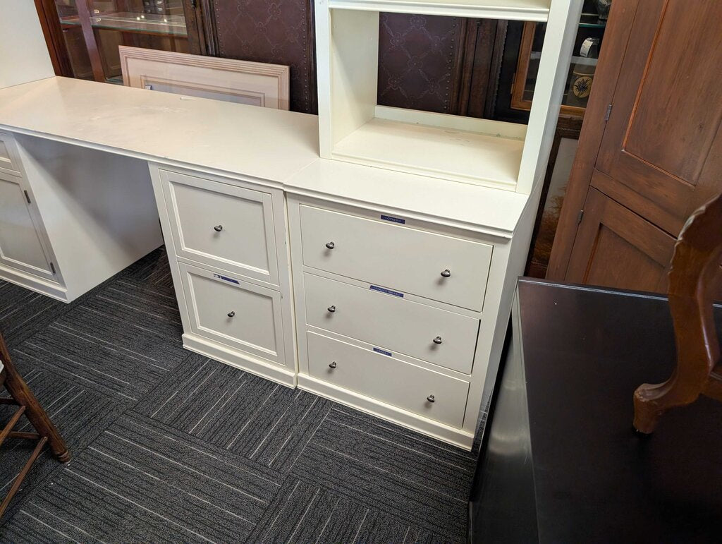 Pottery Barn Logan Desk With Bridge