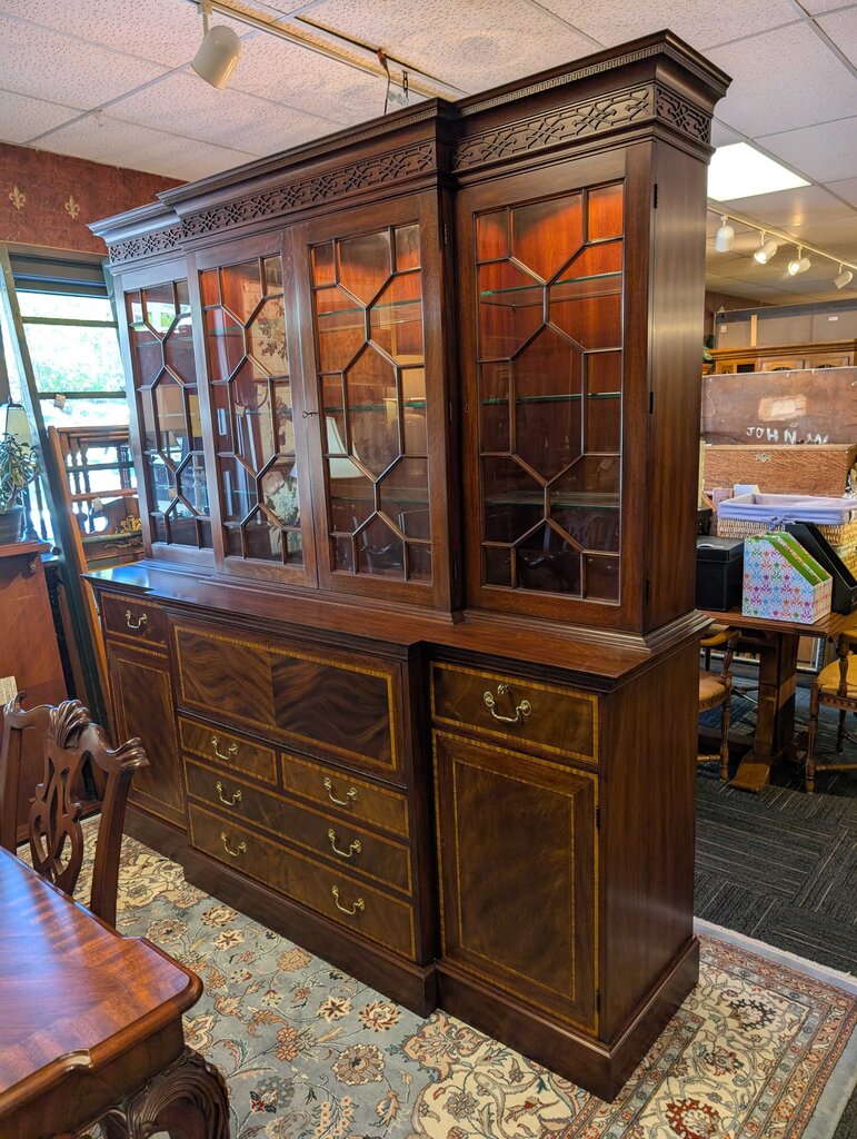 Spectacular Henkel Harris Mahogany Breakfront