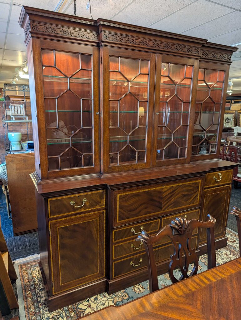 Spectacular Henkel Harris Mahogany Breakfront