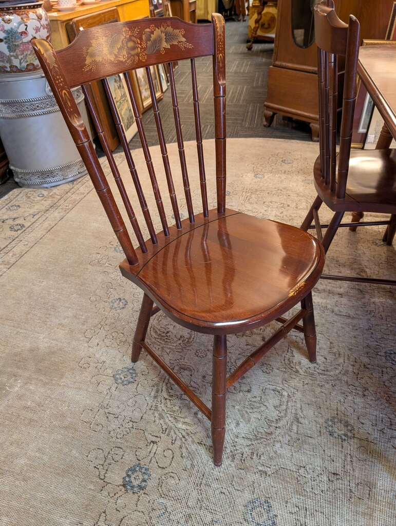 Hitchcock Table With Six Chairs