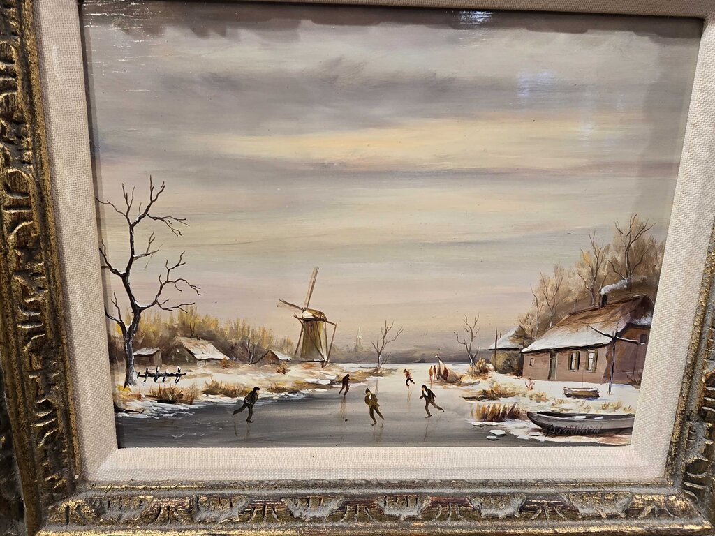 Painting by A.P. Doornhein Landscape