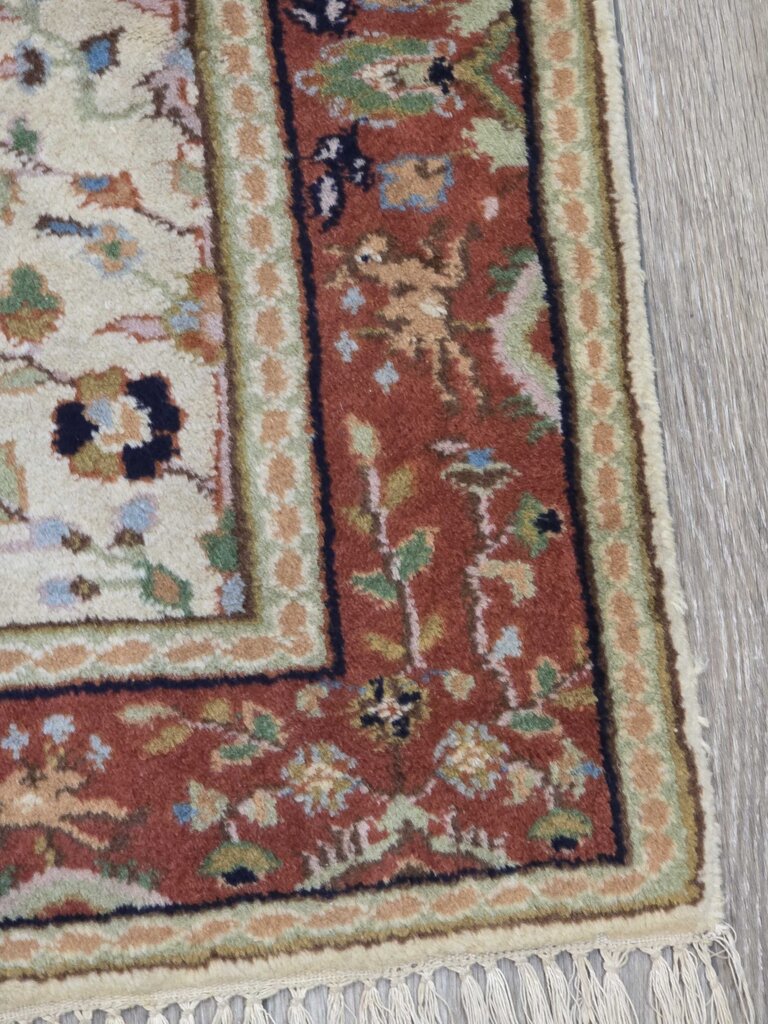 Hand Woven Persian Wool Tribal Carpet (6'2" by 3'10")