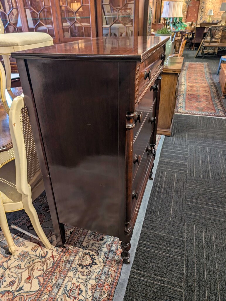 Vintage Mahogany Four Drawer Chest