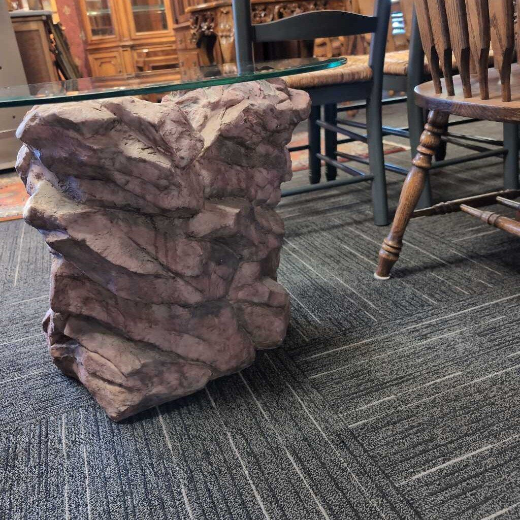Lion & Lioness Sculptural Accent Table