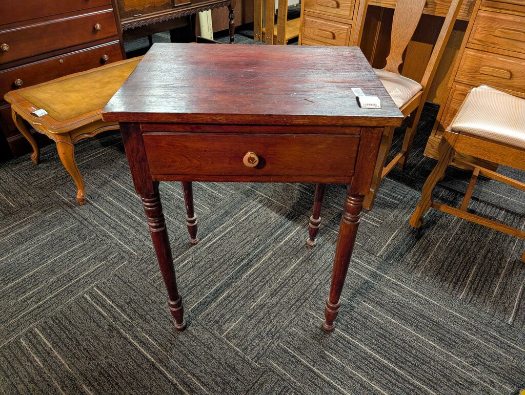 Antique One Drawer Stand