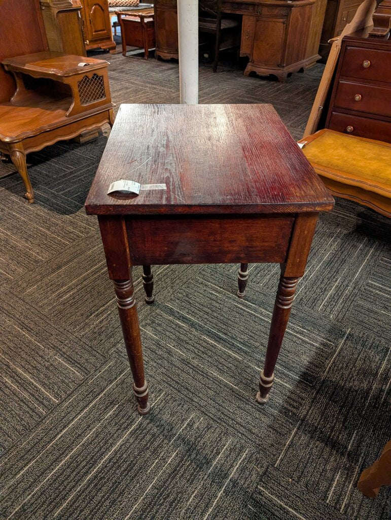 Antique One Drawer Stand