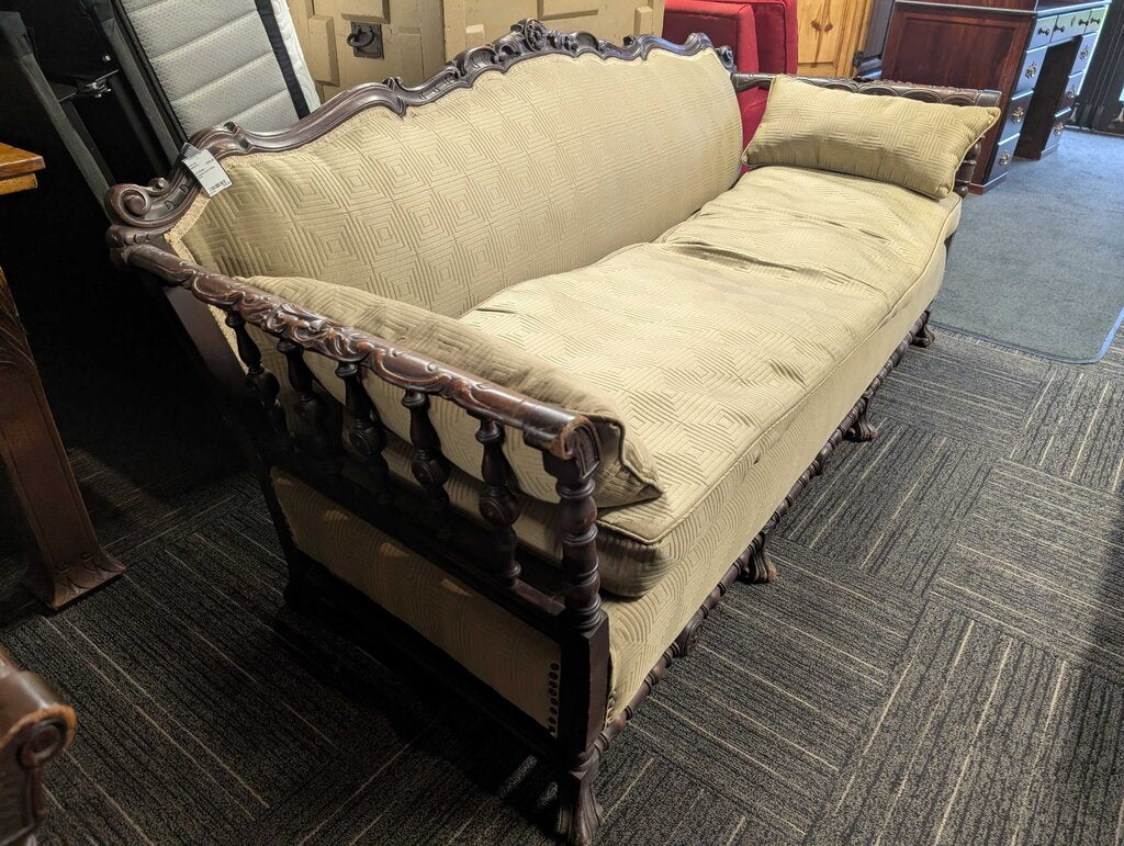 Antique Down Filled Sofa