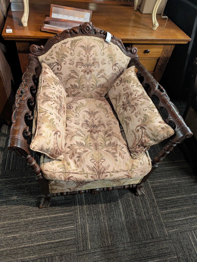 Antique Down Filled Chair