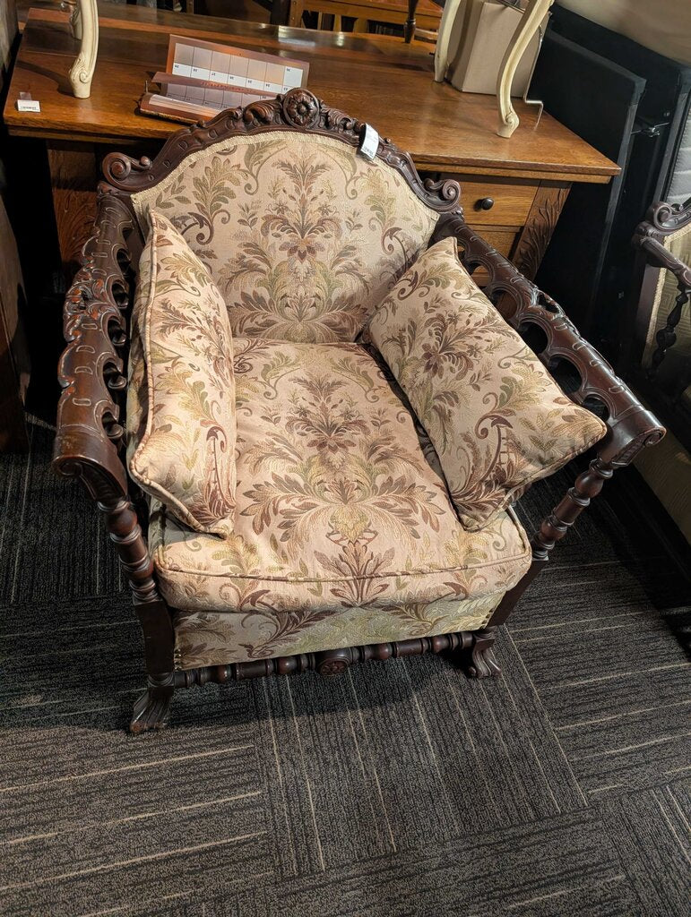 Antique Down Filled Chair