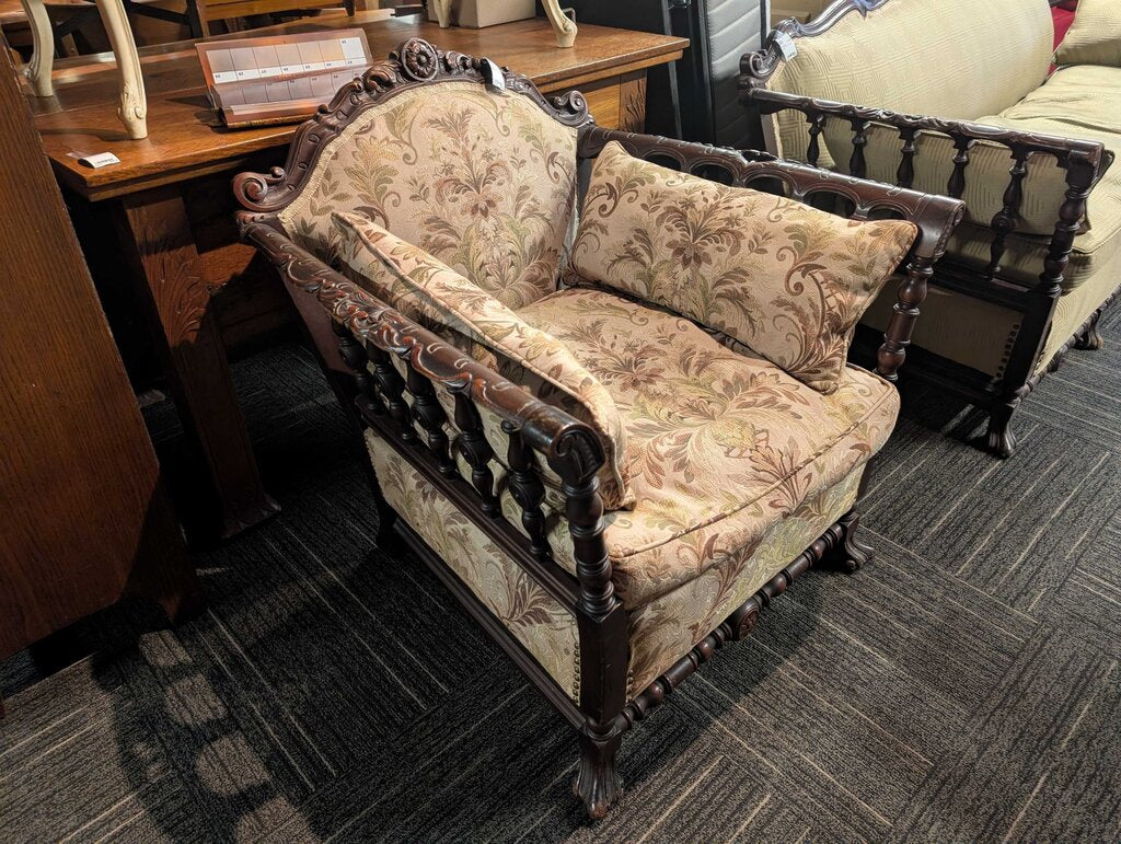 Antique Down Filled Chair