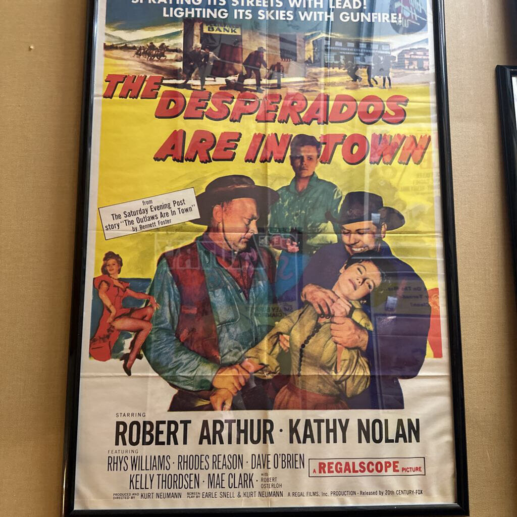 The Desperados Are In Town Poster